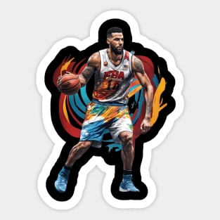 Basketball Power Forward Sticker